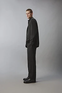VESTE DE COSTUME EN VISCOSE ET CHANVRE