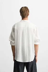 STRIPED JACQUARD SHIRT