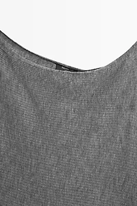Fine knit cape