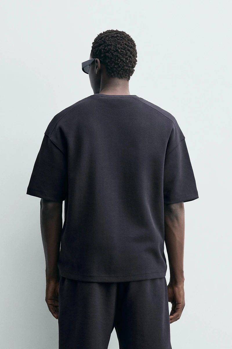 RELAXED FIT INTERLOCK SWEATSHIRT