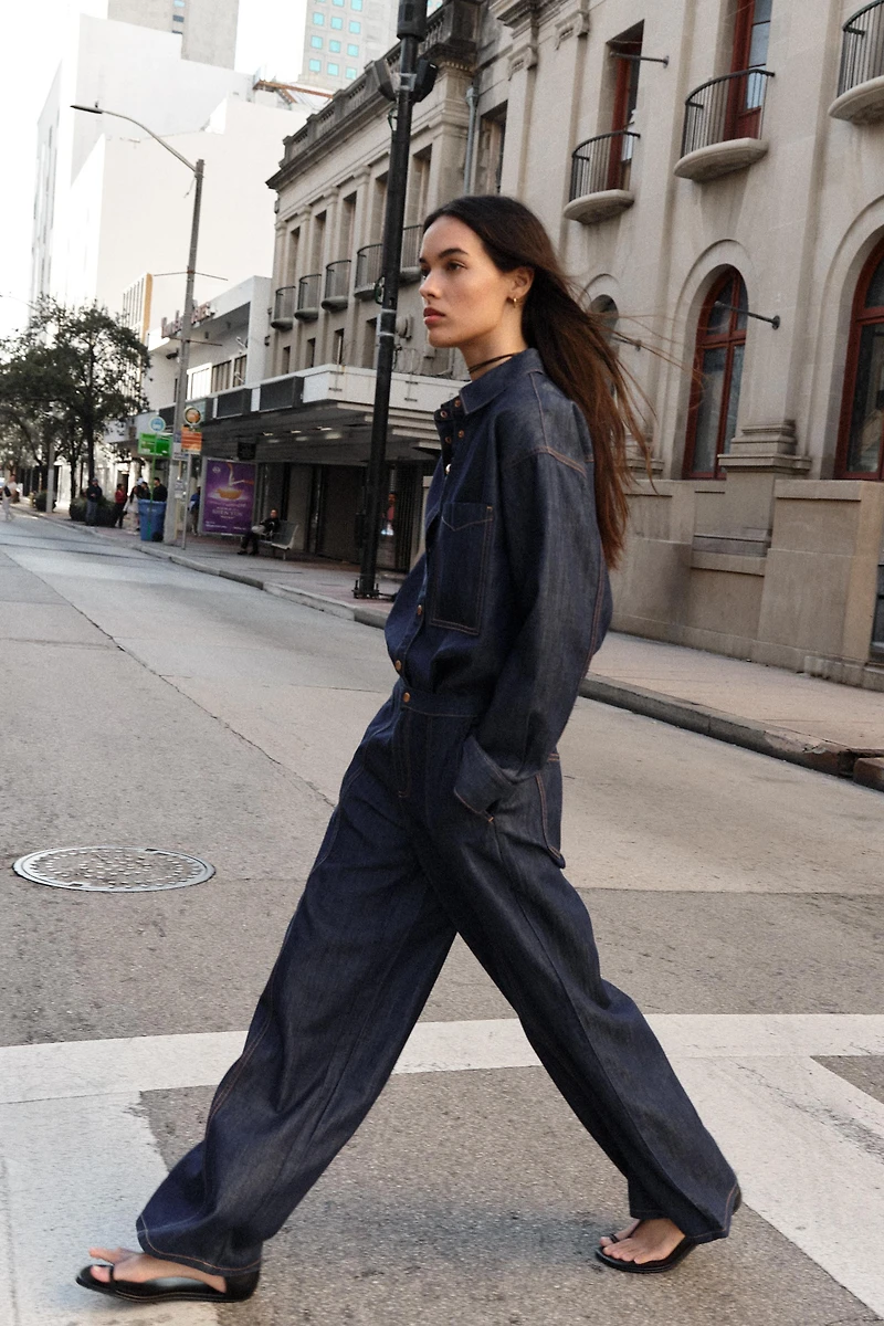 Z1975 HIGH RISE JOGGER WIDE LEG JEANS