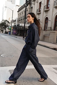 Z1975 HIGH RISE JOGGER WIDE LEG JEANS