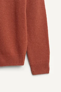 100% WOOL LIMITED EDITION KNIT POLO SHIRT