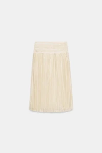 ZW COLLECTION DRAPED MIDI SKIRT