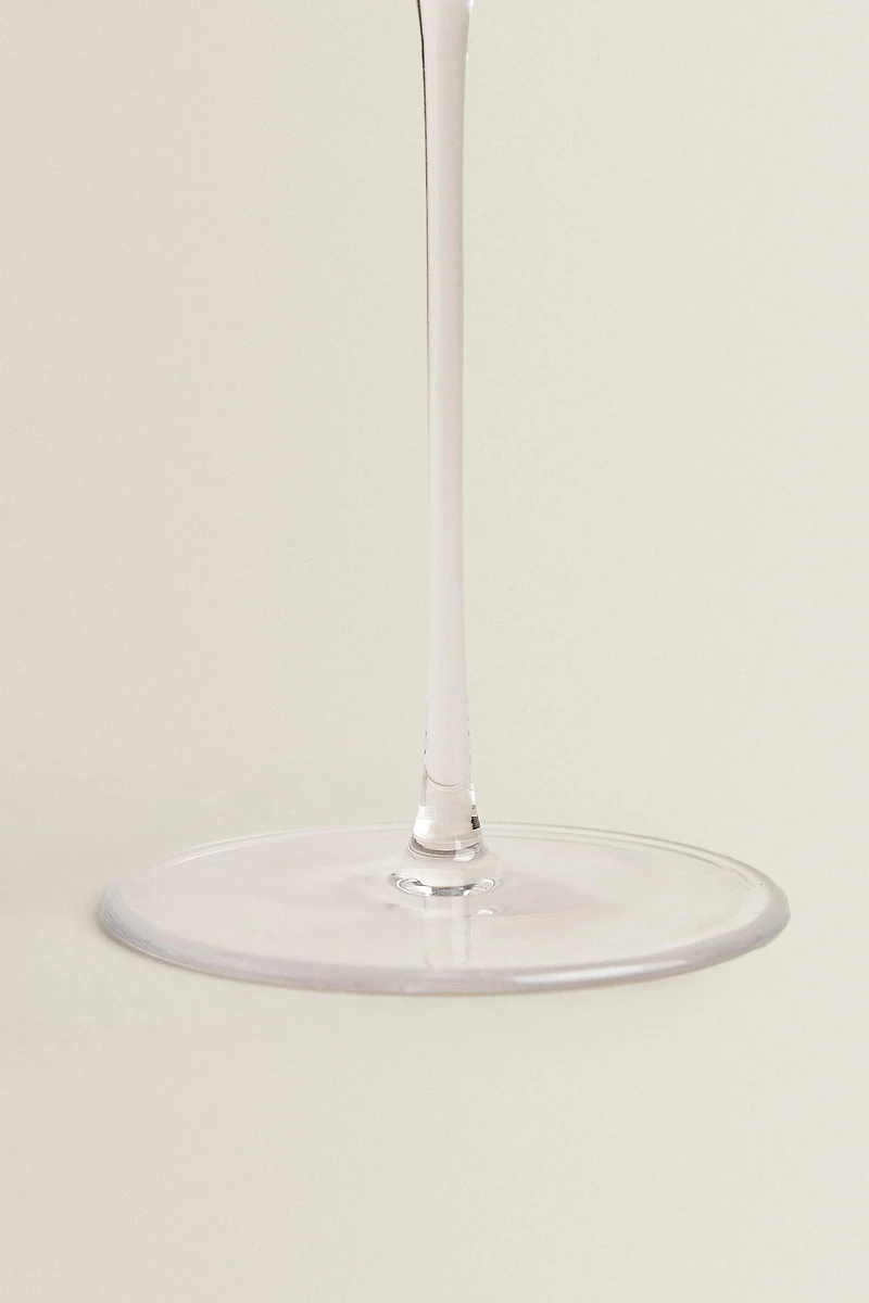 COUPE À CAVA VERRE SOUFFLÉ CRISTALLIN