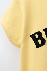 TEXT PATCH T-SHIRT