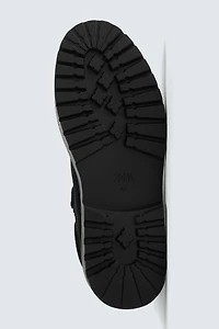 CHUNKY LEATHER BOOTS