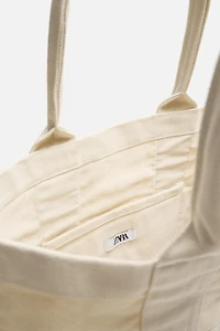 SAC SHOPPER EN TISSU