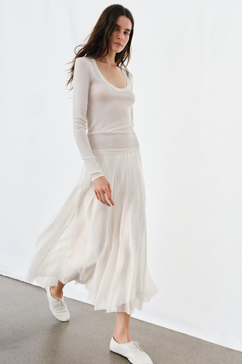 TOP EN MAILLE EXTRAFINE