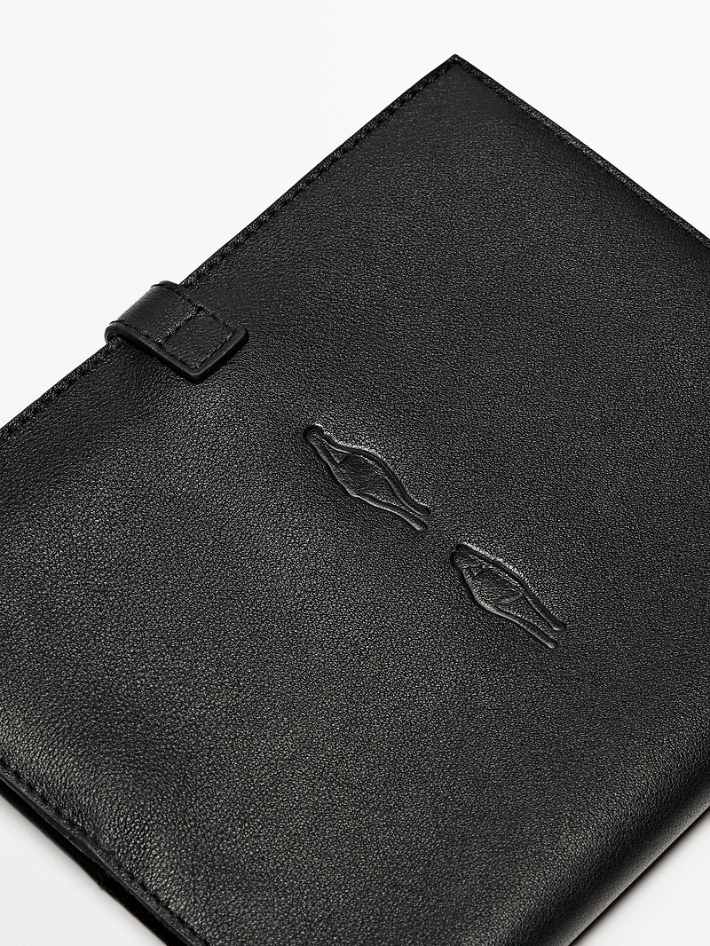 Nappa leather diary cover - Marina Abramovic