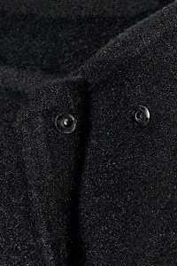 WRAP KNIT BOMBER JACKET