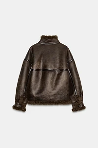 ZW COLLECTION REVERSIBLE BOMBER JACKET