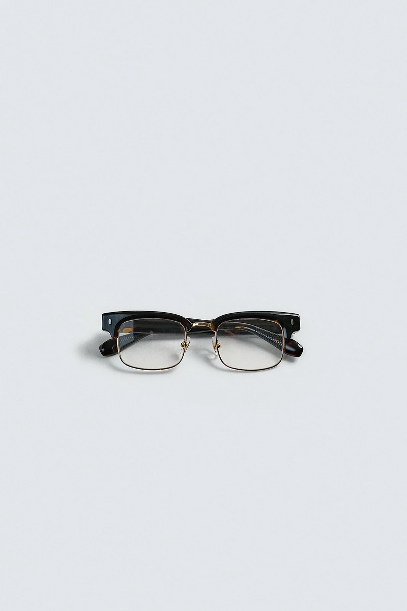 LUNETTES ACÉTATE COMBINÉ