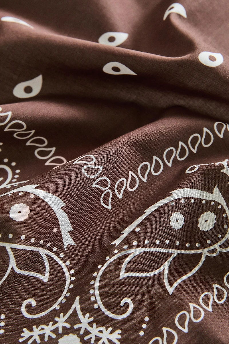 BANDANA COTON PAISLEY POUR ANIMAUX DE COMPAGNIE