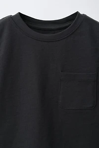PLAIN POCKET T-SHIRT