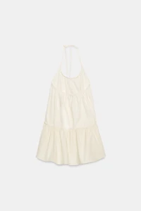 NYLON HALTER DRESS