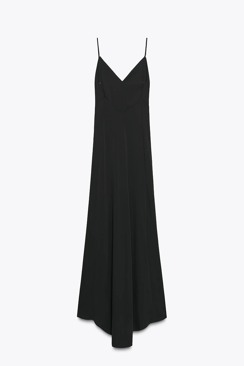 CREPE MAXI DRESS