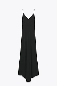 CREPE MAXI DRESS