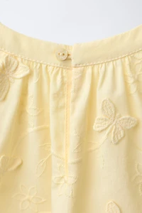 BUTTERFLY TULLE BLOUSE