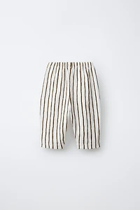 PANTALON BAGGY À RAYURES