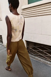 SEQUIN KNIT TOP