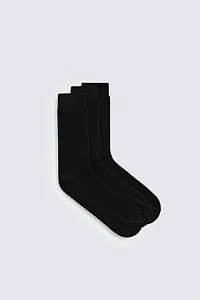THREE-PACK OF CHECK SOCKS