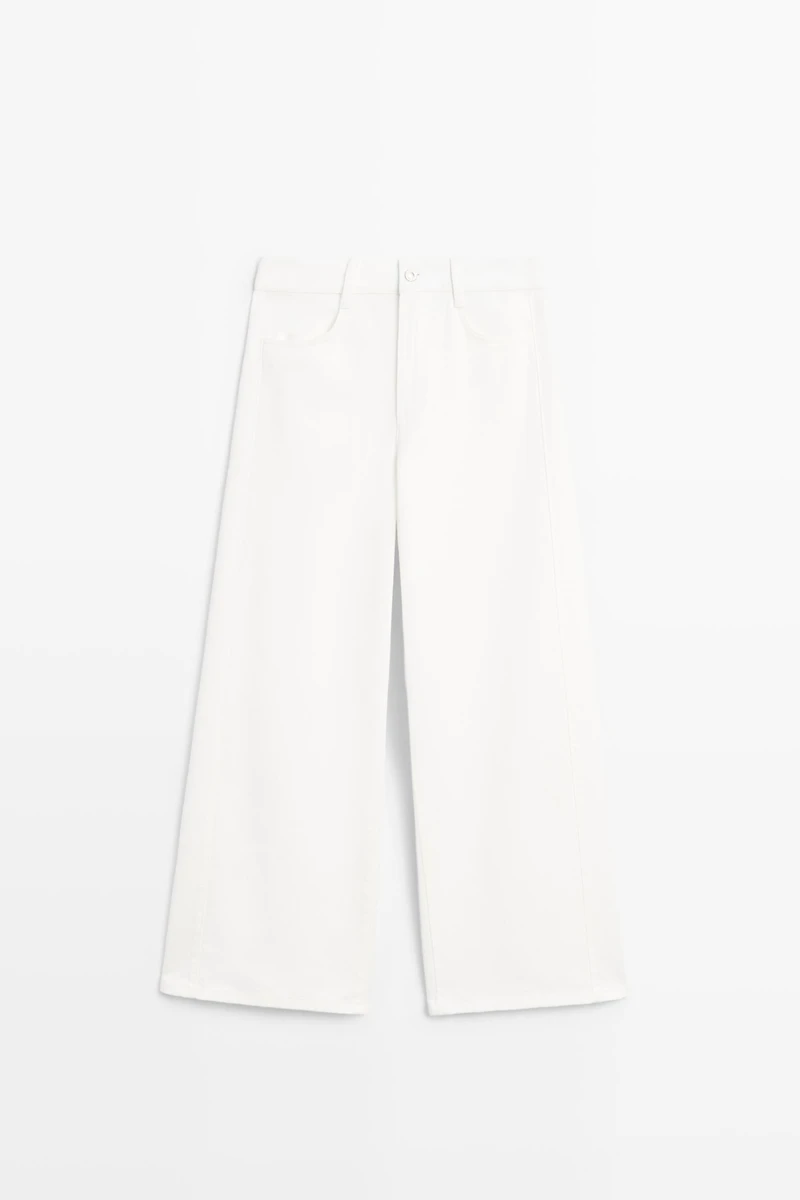 Jean wide leg fluide
