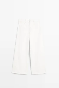 Jean wide leg fluide