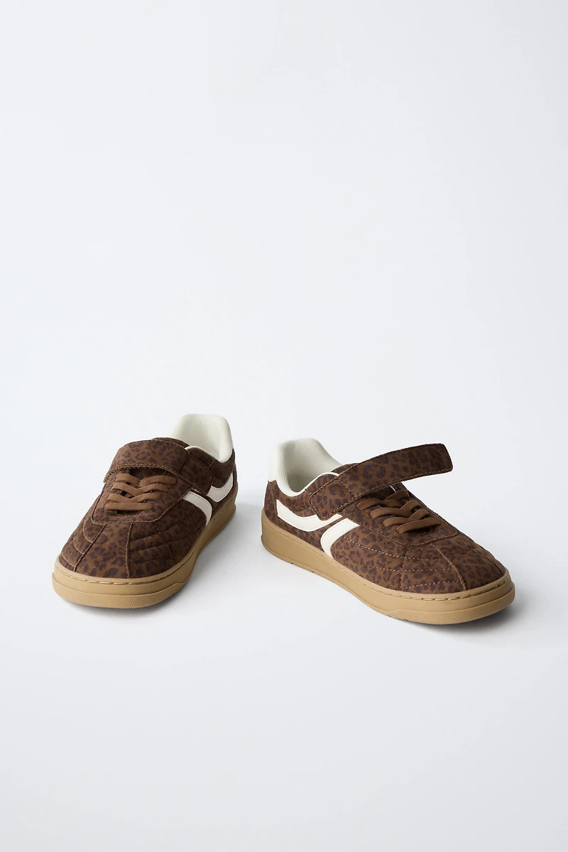 ANIMAL PRINT BAREFOOT SNEAKERS