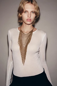 COLLIER BAVOIR FRANGES