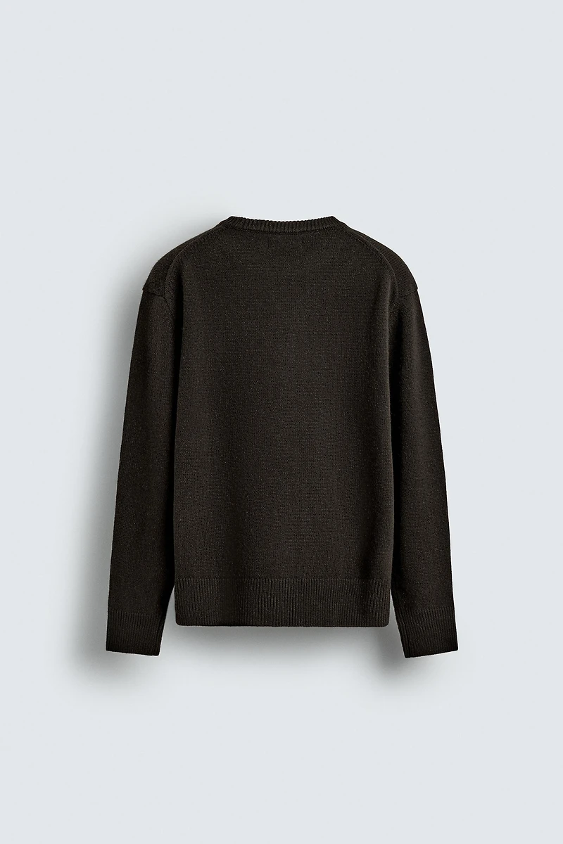 PULL EN LAINE - CACHEMIRE AARON LEVINE X ZARA