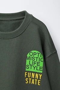 PRINT SWEATSHIRT