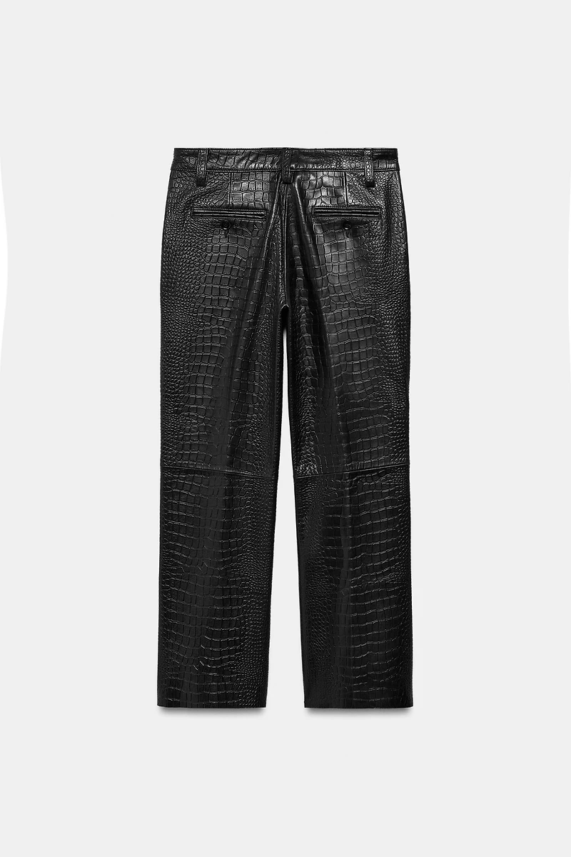 ZW COLLECTION LIMITED EDITION COCO LEATHER PANTS