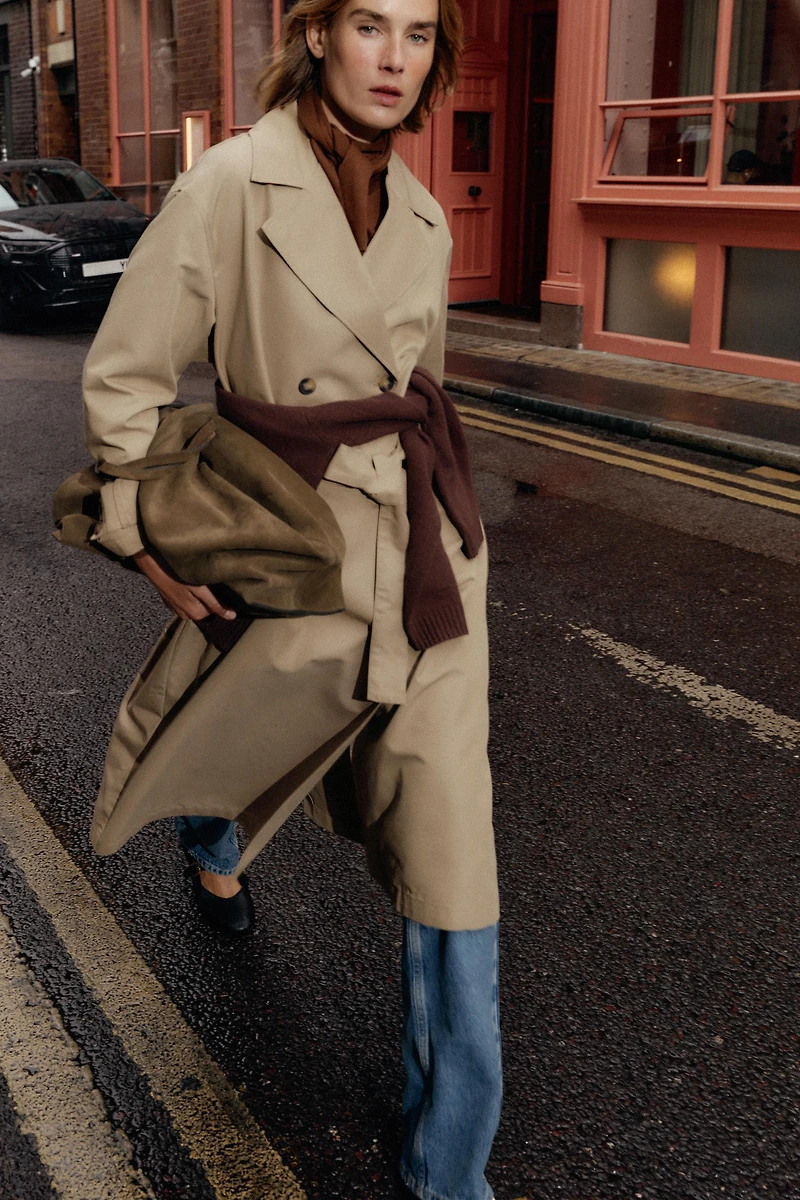 LONG TRENCH COAT