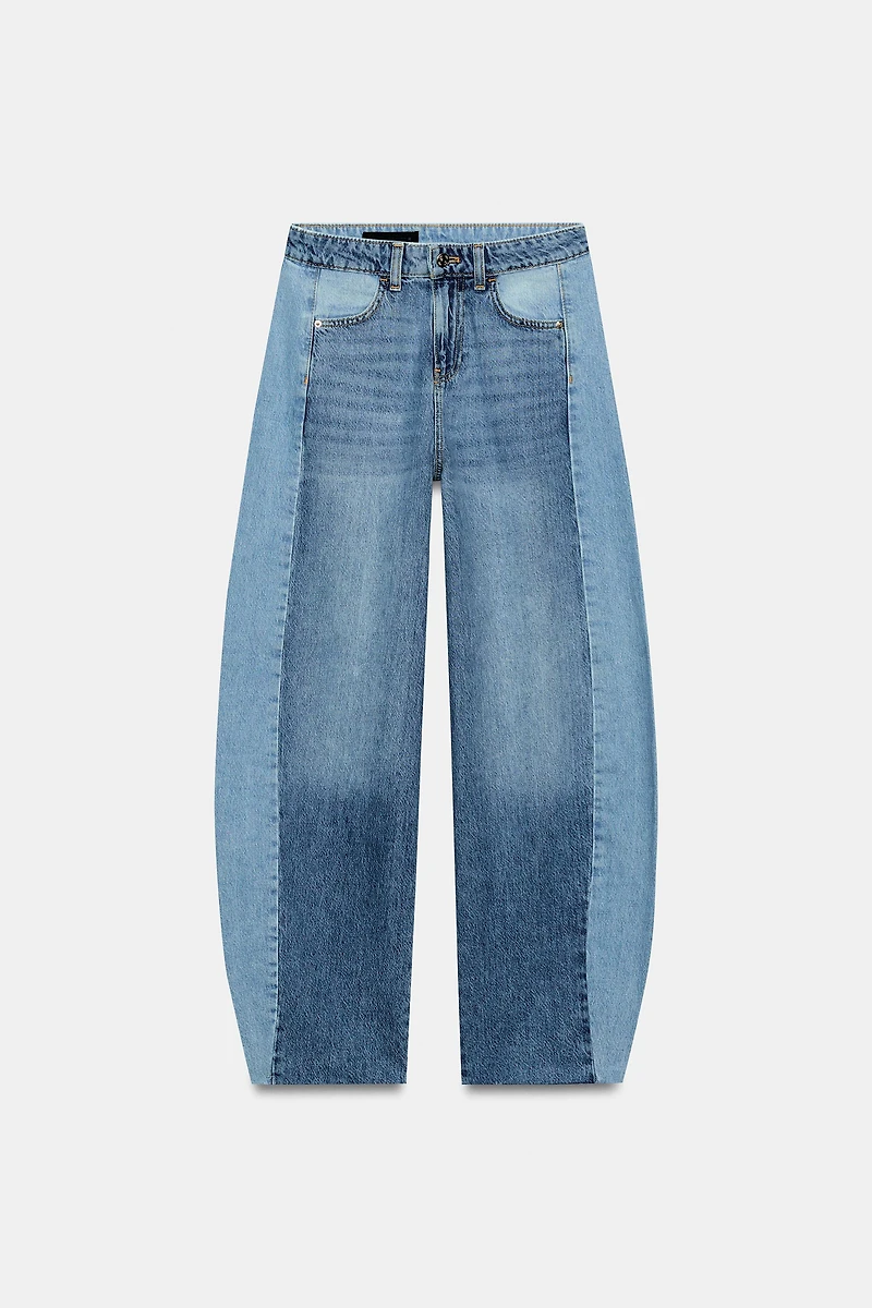 Z1975 MID-RISE COMBINED BARREL JEANS