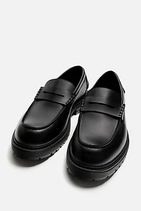 SADDLE FORMAL LOAFERS