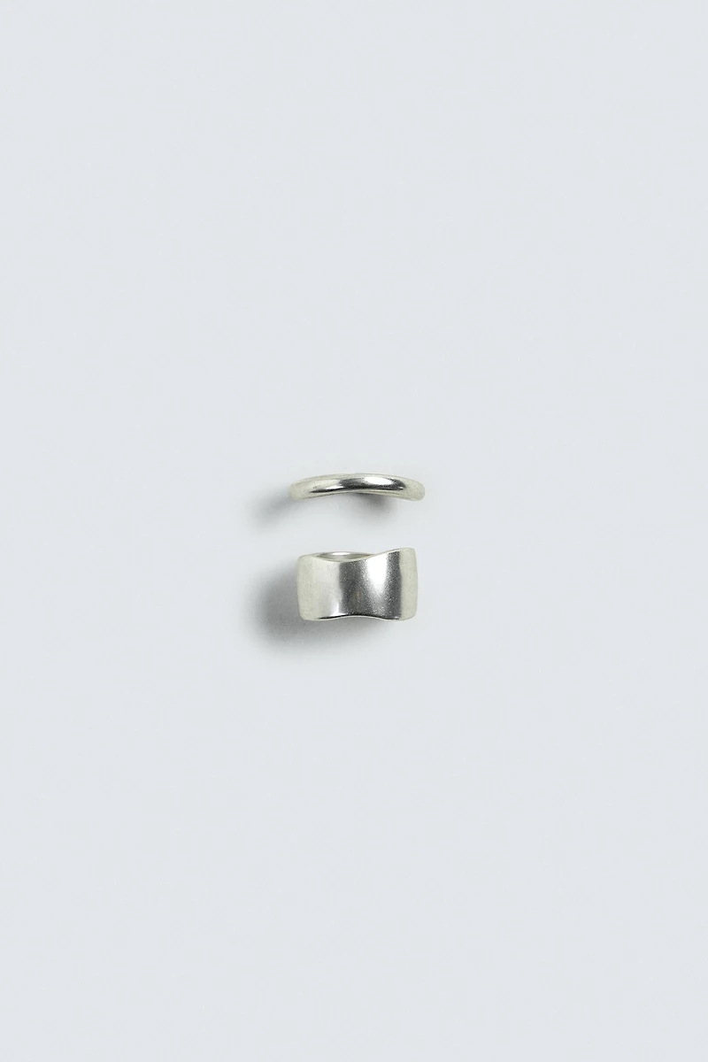 PACK OF 2 COMBINED METAL RINGS