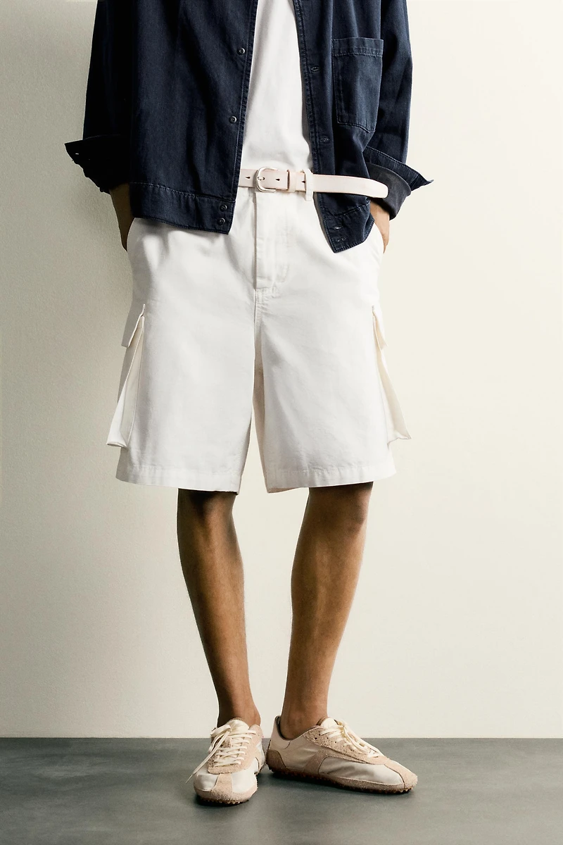 BERMUDA CARGO RELAXED FIT CANVAS