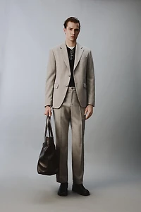 WOOL BLEND COMFORT SUIT PANTS