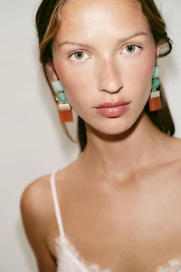 TRIPLE GEOMETRIC EARRINGS