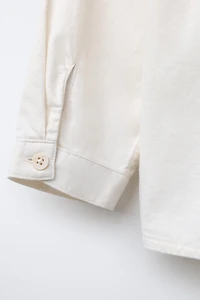 SOFT TOUCH MANDARIN COLLAR SHIRT
