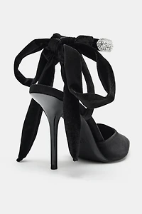 SPARKLY SLINGBACK HEELS