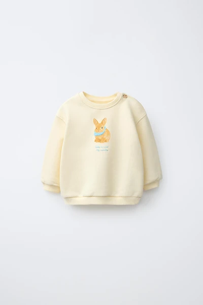 SWEAT LAPIN DÉTAILS BRODÉS