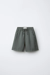 FLOWY LINEN SHORTS