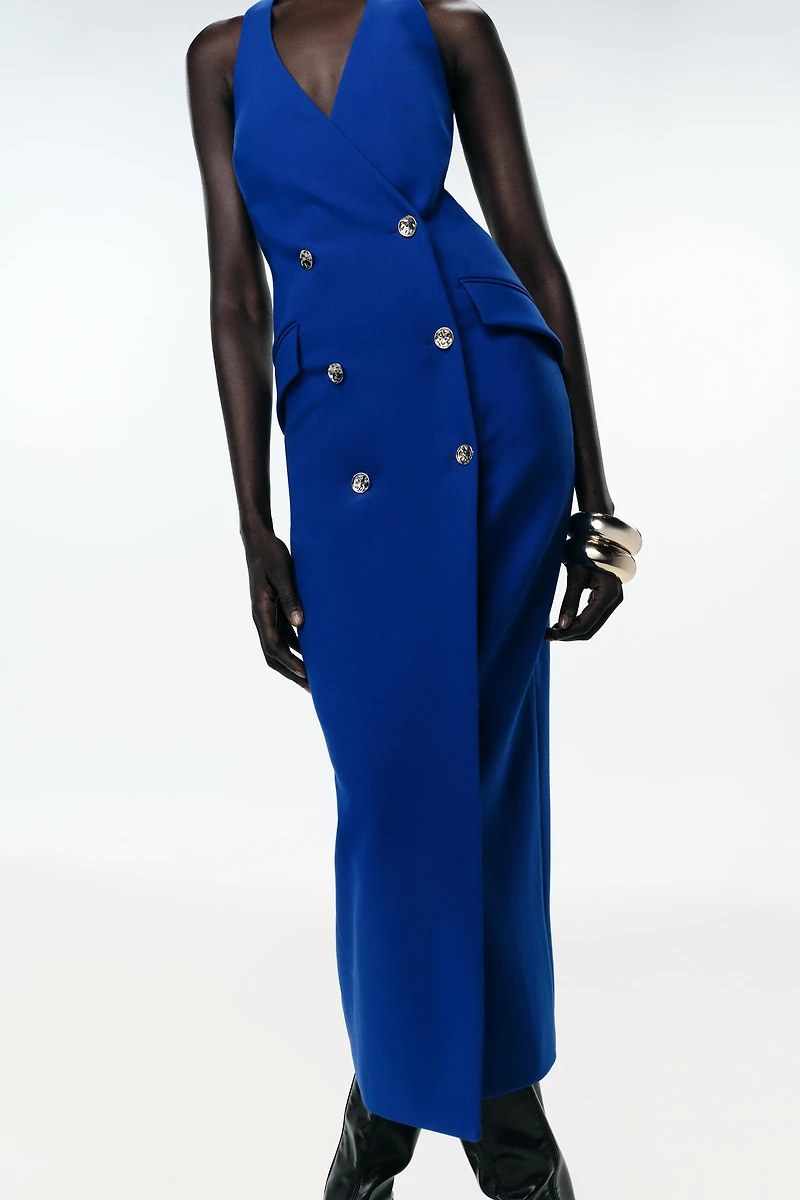 WRAP TUBE MIDI DRESS