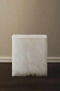 ALABASTER BATHROOM TRASH CAN