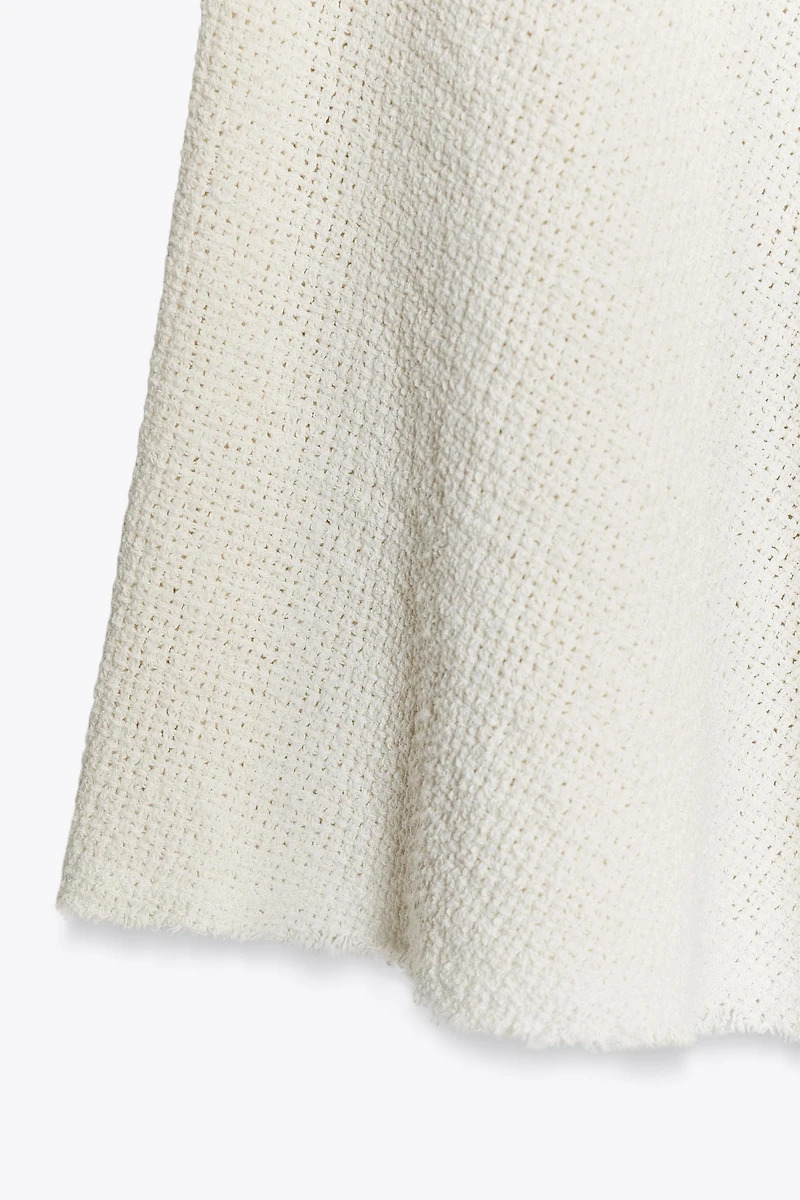JUPE MIDI TEXTURÉE ZW COLLECTION