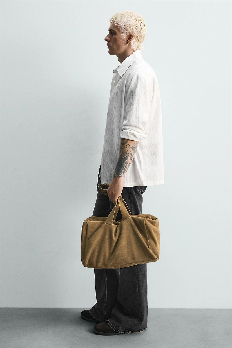 LEATHER TRAVEL BAG LIMITED EDITION