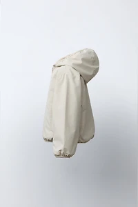 REVERSIBLE NYLON FLEECE JACKET