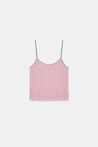 LACE STRAP TOP